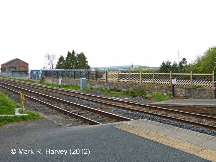Langwathby Station Cattle Dock: North elevation view
