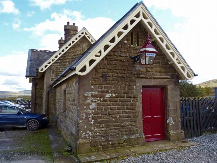 Ribblehead Station Booking Office: Northern elevation view