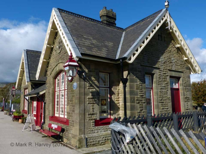 Ribblehead Station Booking Office: Southern elevation view
