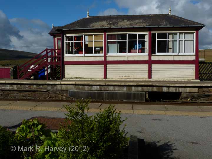 Garsdale Signal Box: South-east elevation view