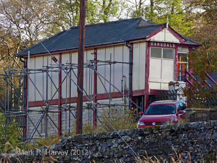 Garsdale Signal Box: West elevation view