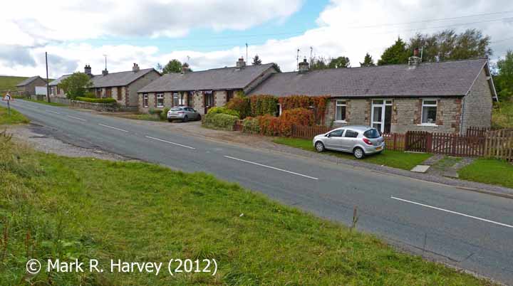 Kirkby Stephen Workers' Housing (New Midland Cottages): Context view from the SE