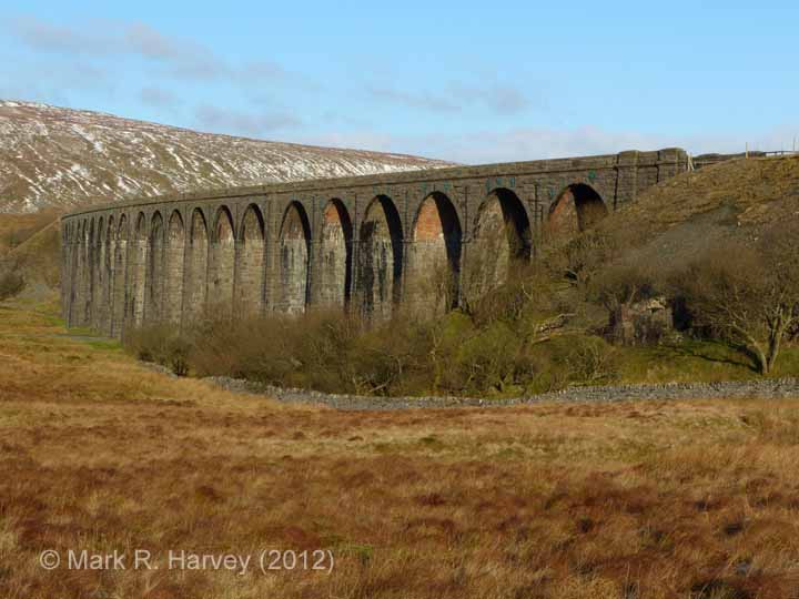 Platelayers' Hut - Ribblehead Viaduct South: Context view from the south