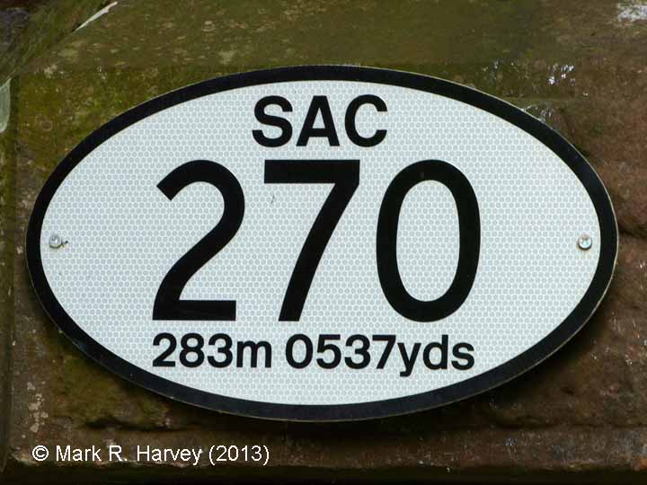 Bridge SAC/270 (Kirkby Thore Road): Bridge-plate