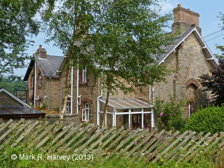 New Biggin railway cottages: South-west elevation view (2)