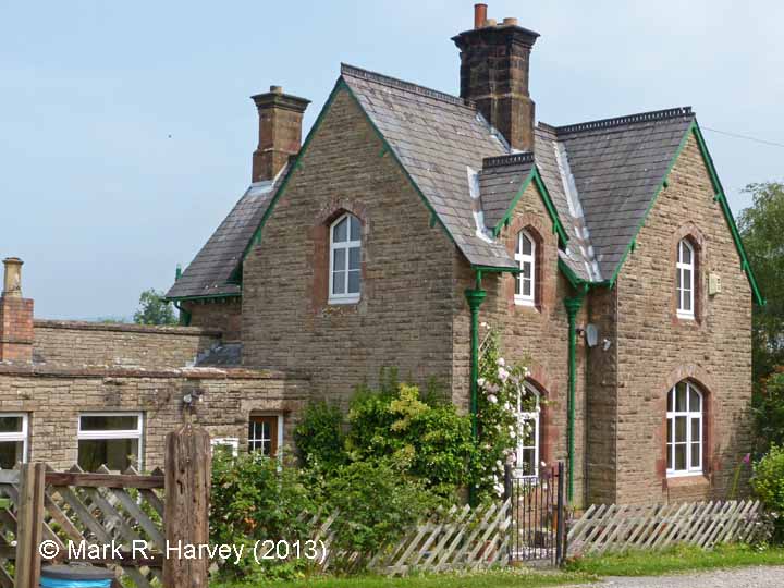 New Biggin Station Master's House: North-west elevation view