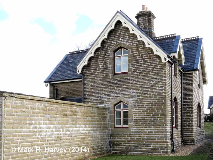 Ribblehead Station Master's House: Elevation view from the north-west