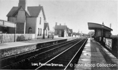Long Preston Station, context view looking southeast (2).