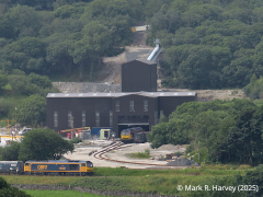 Horton Quarry Rail Link, context view from the northeast.