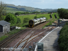 Horton Quarry Rail Link, context view from the north.