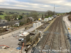Horton-in-Ribblesdale Station Goods Dock & Cattle Dock from the north.