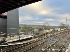 Horton-in-Ribblesdale Station Goods Dock & Cattle Dock from the north-west.
