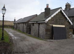 Selside Workers Cottages (North): View of outbuildings from north west