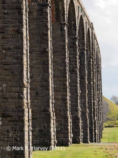 Ribblehead Viaduct: Pier details from the north-northwest