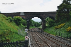 253460: Bridge SAC/96 - Coal Road (PROW - minor road): Context view from the South East