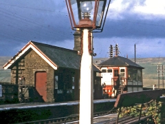 Garsdale Signal Box: Context view from the southwest.