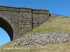 Dandrymire Viaduct (Bridge SAC/117), north east abutment.