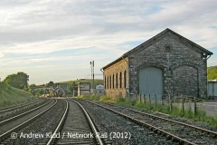 Kirkby Stephen Station and Goods Shed: Context view from the south