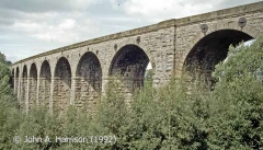 Smardale Viaduct (Bridge SAC/193): elevation view from the south.