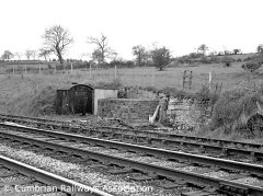 Crosby Garrett Lamp Hut & site of signal box, context view from the northwest.