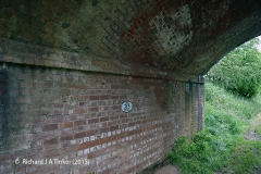 271550: Bridge SAC/213 Soulby and Asby (PROW - minor road); Detail view from the South West