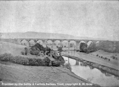 Ormside Viaduct shortly after construction (undated).