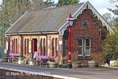 Appleby Station Waiting Room (Up), elevation view from the south-southwest.