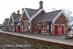 Appleby Station Booking Office, elevation view from the north-northwest (1).