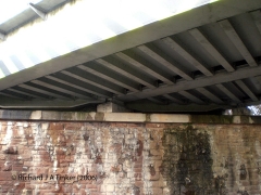 288330: Bridge SAC/288 - Alston Road / A686 (PROW - road): Detail view from the North East
