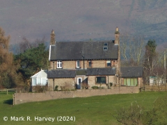 Little Salkeld Workers Cottages, elevation view from the southwest.