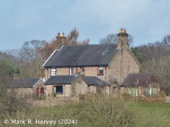Little Salkeld Workers Cottages, elevation view from the south.