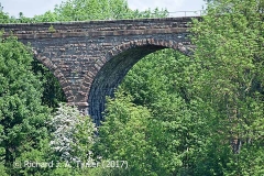 Bridge SAC/320 (Armathwaite Viaduct): arch, string course and parapet details (2)