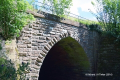 297400: Bridge SAC/321 - Nunclose (PROW - minor road): Detail view from the West