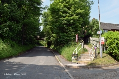 298070: Bridge SAC/324 - Station road (PROW - minor road): Context view from the South East
