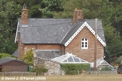 Cotehill Station Master's House, southwest elevation (as seen from public road).