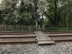 303880: Level Crossing - view from east side
