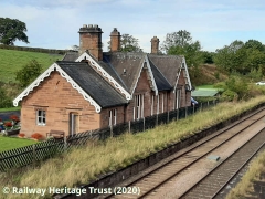 Former Main Station Building / Booking Office at Cumwhinton, from the southeast.