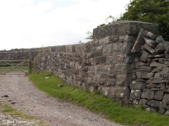 Bridge No 175 -Swallow Pot Lane: Elevation abutment & parapet wall from East (2)