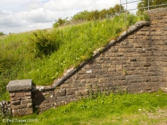 Bridge 172 - Back of Birkett: Elevation view of North-West wing wall