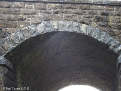 Bridge 172 - Back of Birkett: Elevation view of voussoirs from East
