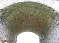 Bridge No 179 - High Park (footpath): Elevation view of arch from East