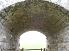 Bridge No 179 - High Park (footpath): Elevation view of arch from West