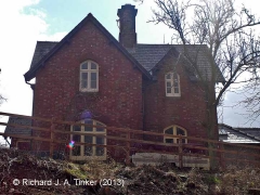 Long Marton Station Master's House: North-west elevation view