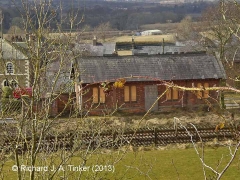 Long Marton Station Down Waiting Room: North-east elevation view