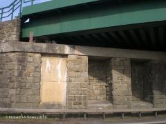Bridge SAC/2 A65: detail view from the east