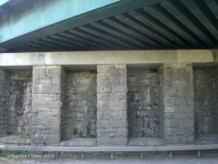 Bridge SAC/2 A65: detail view from the north east