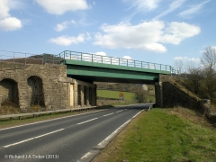 Bridge SAC/2 A65: Elevation view from the west