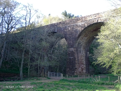 283800 Bridge 272 Crowdundle Viaduct: Elevation view from the south west