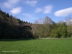 283800 Bridge SAC/272 Crowdundle Viaduct: Context view from the south west