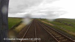 266920: Platelayers' Hut : Cab-view video still (northbound)
